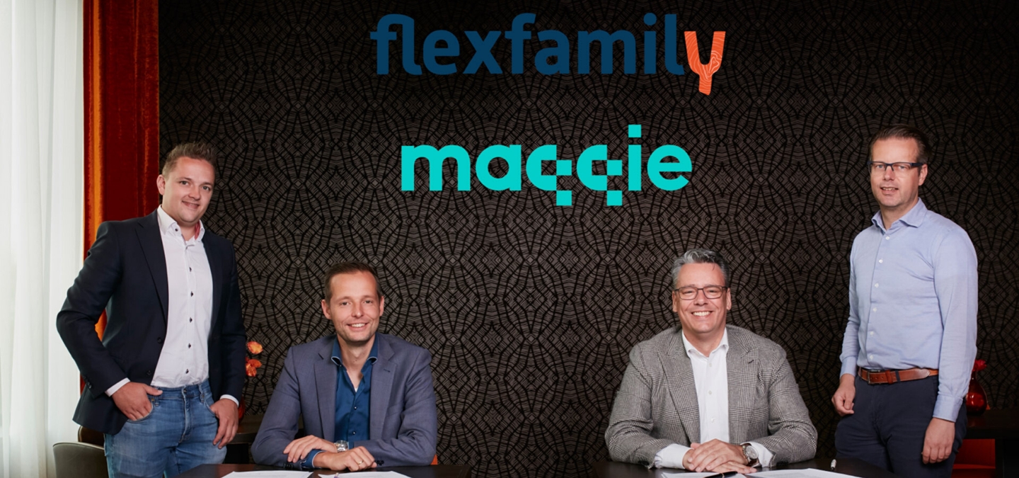 Flexfamily neemt belang in Maqqie